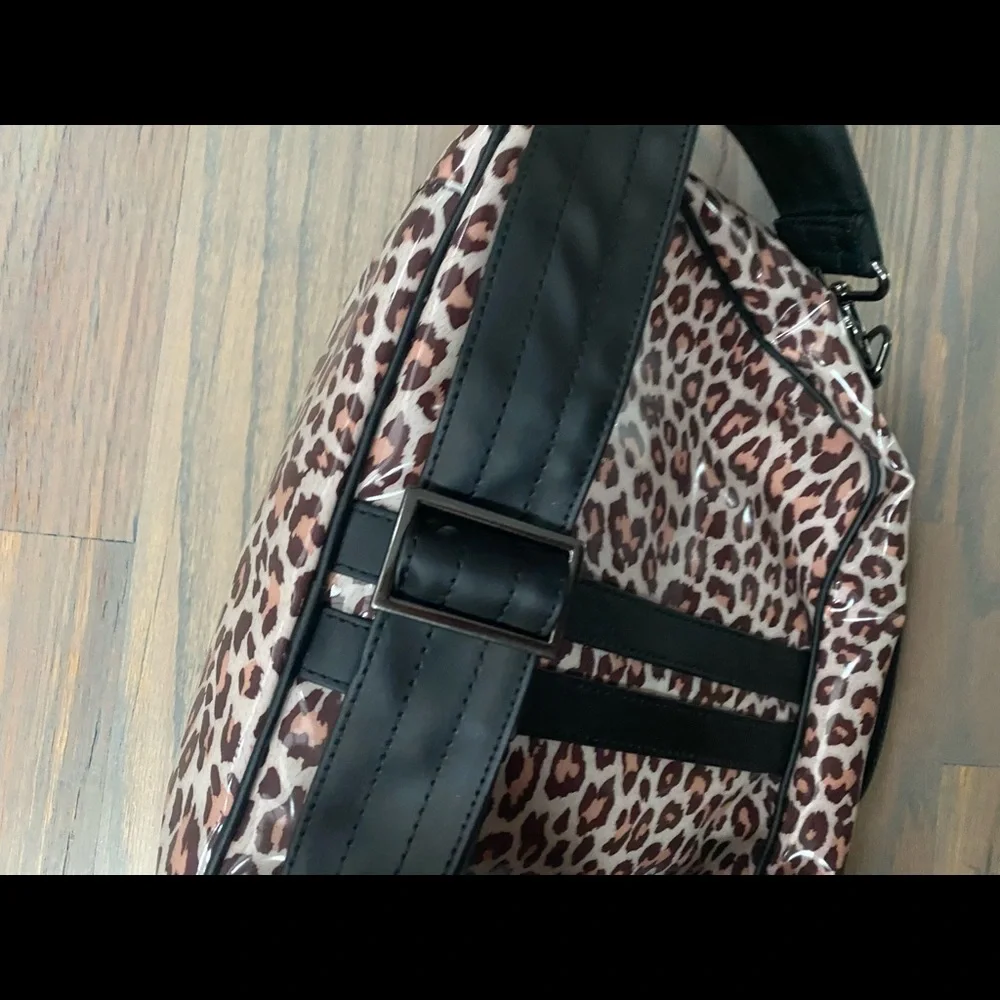 MonnaLisa Bambi leopard girl handbag or cosmetics bag